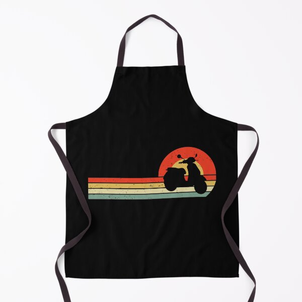 Item preview, Scooter Rider Scootering Motorcycle Vintage Retro designed and sold by CuteDesigns1.