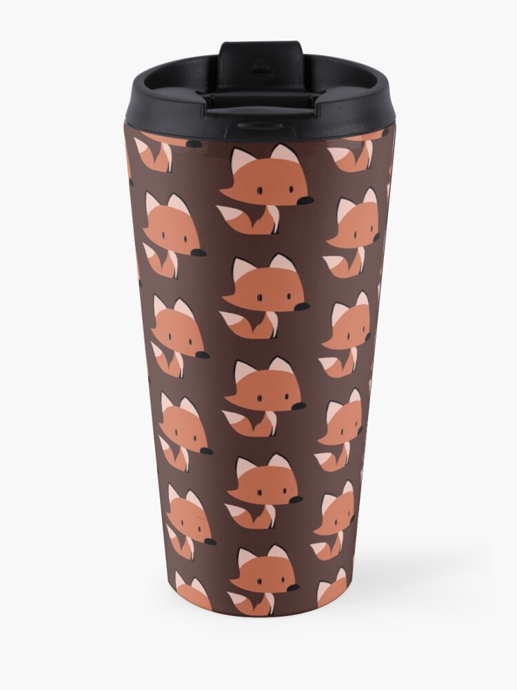 Alternate view of Red fox Travel Mug