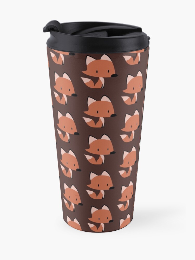 Alternate view of Red fox Travel Mug