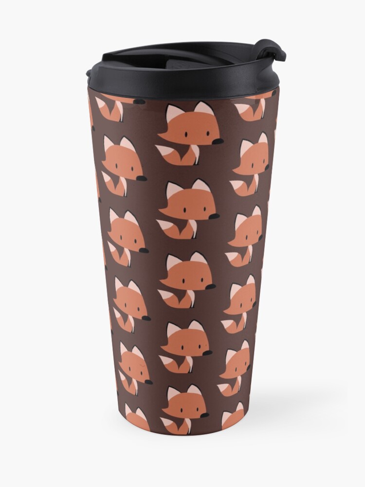 Alternate view of Red fox Travel Mug