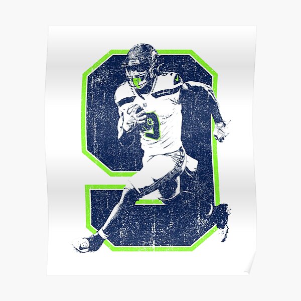 Kenneth Walker III 1000+ Scrimmage Yards With Seattle Seahawks In NFL Home  Decor Poster Canvas - REVER LAVIE