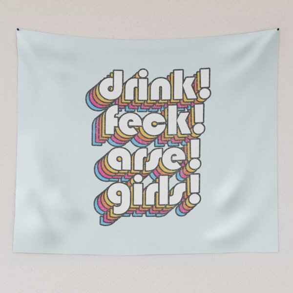 Item preview, Father Ted  DRINK _ FECK _ ARSE _ GIRLS designed and sold by Teredane.