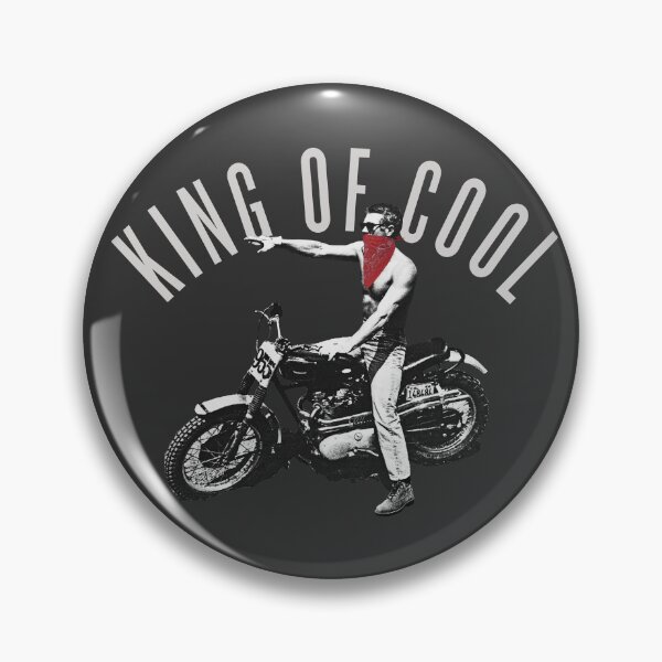 Item preview, McQueen The King of Cool - on Black designed and sold by boltjesdesign.