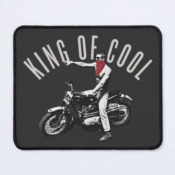 Item preview, McQueen The King of Cool - on Black designed and sold by boltjesdesign.