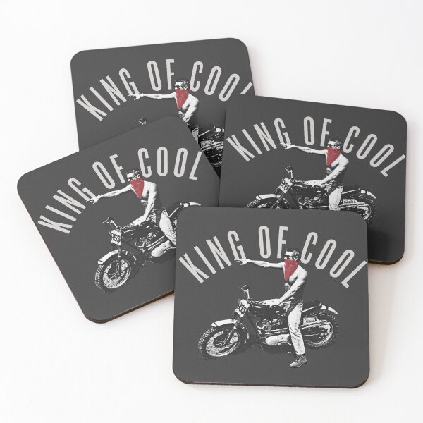 Item preview, McQueen The King of Cool - on Black designed and sold by boltjesdesign.