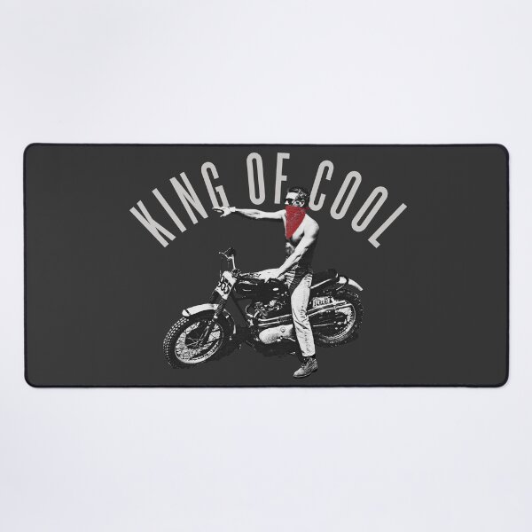 Item preview, McQueen The King of Cool - on Black designed and sold by boltjesdesign.