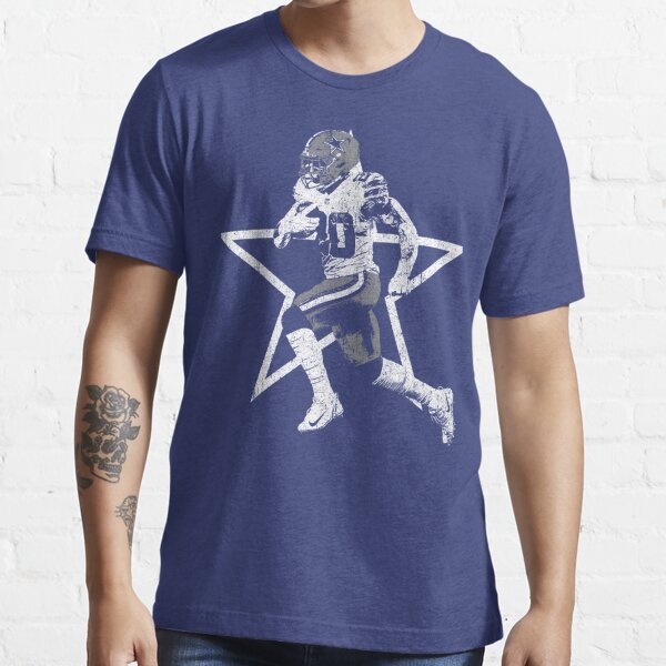 Trevon Diggs Dallas Cowboys Women's Navy by Retro Tri-Blend V-Neck