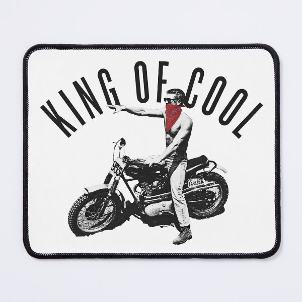 Item preview, McQueen The King of Cool - on White designed and sold by boltjesdesign.