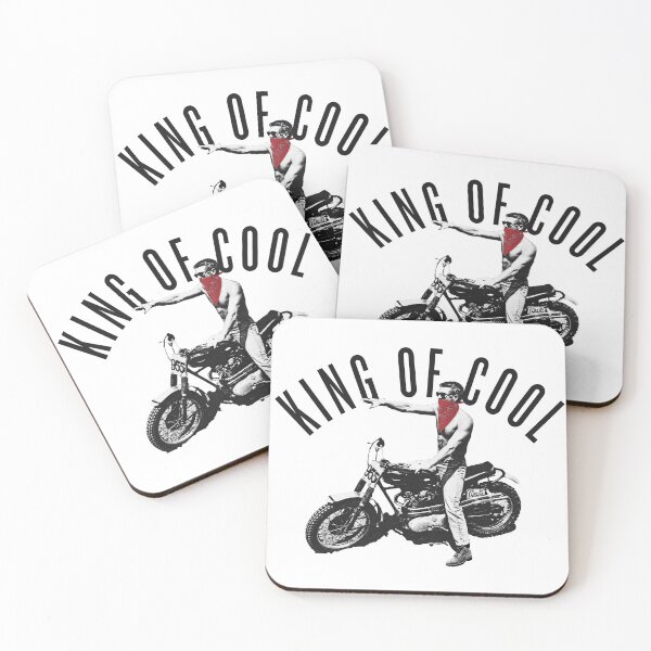 Item preview, McQueen The King of Cool - on White designed and sold by boltjesdesign.