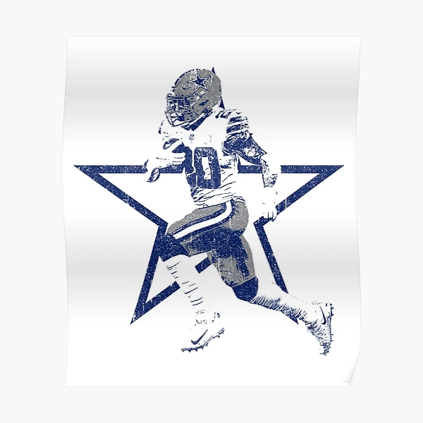 Dalton Schultz Football Paper Poster Cowboys - Dalton Schultz - Sticker