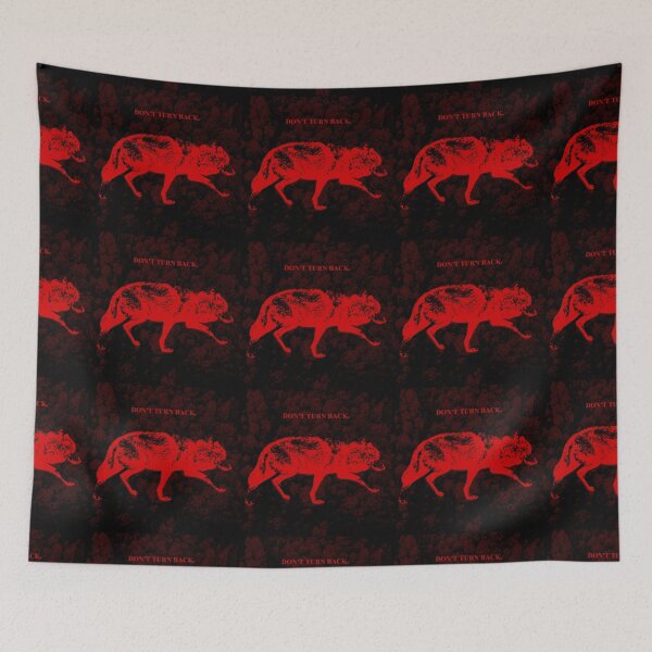 Item preview, Don't Turn Back (Wolf Design) designed and sold by WhitetailGfx.