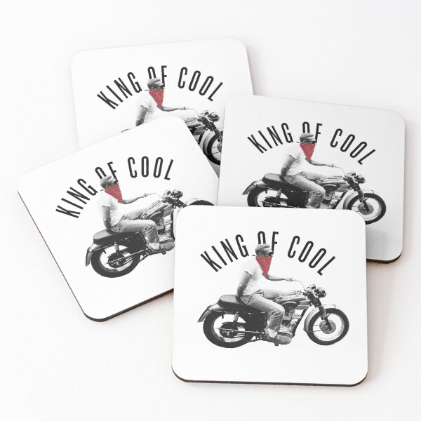 Item preview, Steve McQueen - The King of cool - on White designed and sold by boltjesdesign.