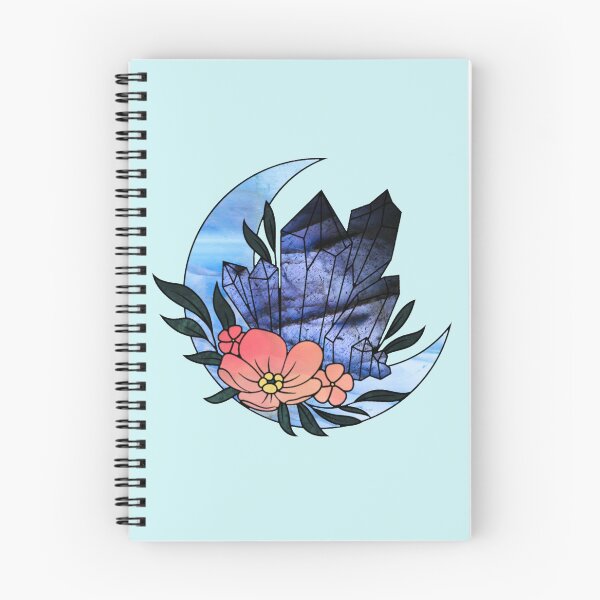 Aperçu de l'œuvre Labradorite sur pierre de lune - Celestial Designs créée et vendue par MistyMorningsOR.