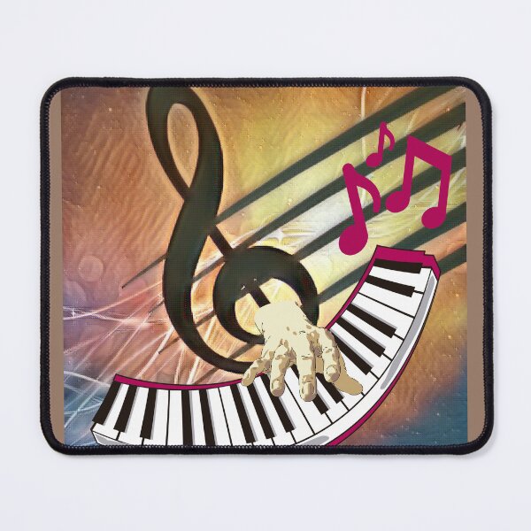 Item preview, piano music notes mans hand designed and sold by LGMmugsdesign.