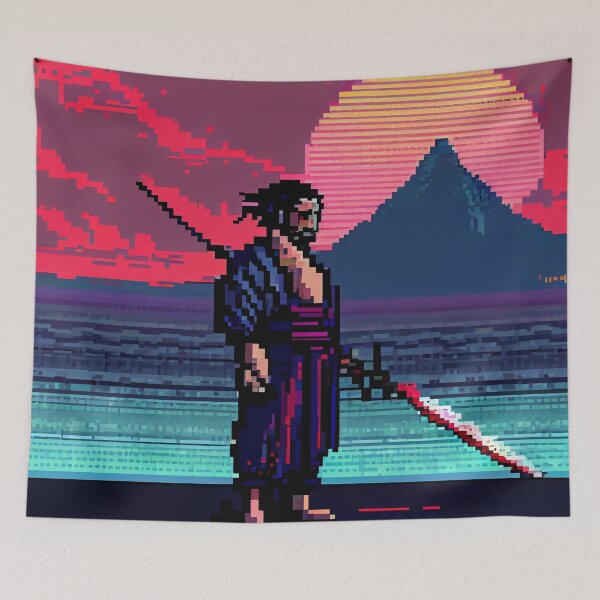Artikelvorschau, Bushido Pixel Art entworfen und verkauft von Jaraz.