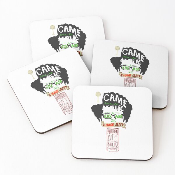 Item preview, The IT Crowd - Moss - I came to drink milk and kick ass -    designed and sold by Teredane.