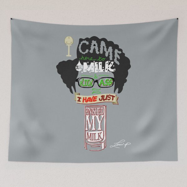 Item preview, The IT Crowd - Moss - I came to drink milk and kick ass -    designed and sold by Teredane.