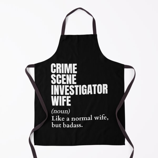 Item preview, Funny Badass Crime Scene Investigator Wife Definition designed and sold by EndlessFreedom.