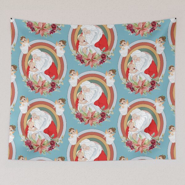 Item preview, Vintage Retro Baby Jesus Santa Claus - Christmas Chronicles designed and sold by ttsayt1earth.