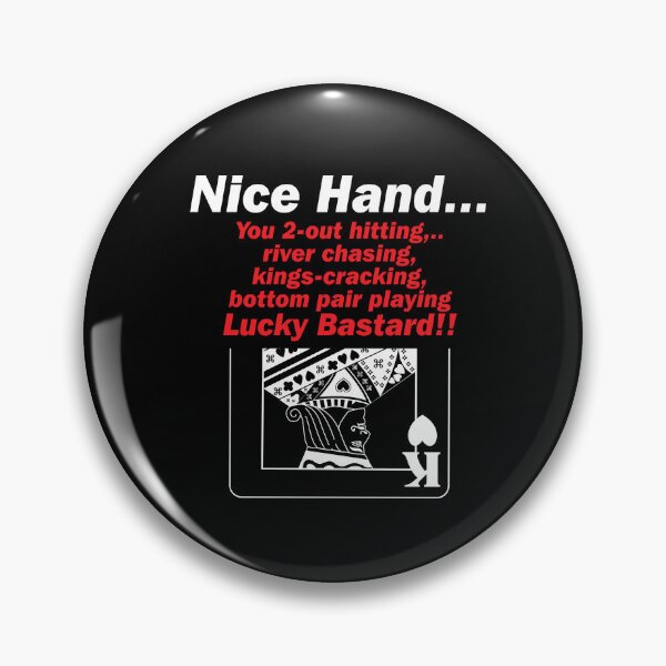 Item preview, Nice Hand - Sarcastic Poker Shirt designed and sold by BeardedFish13.
