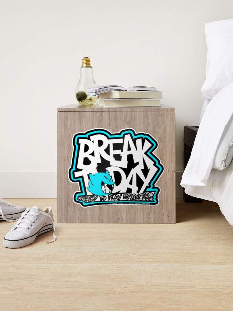 break to day ready to play easycore Sticker for Sale by BUBBLENOO