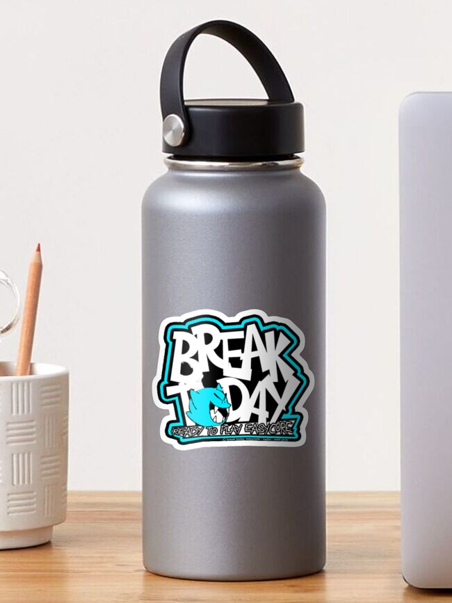 break to day ready to play easycore Sticker for Sale by BUBBLENOO