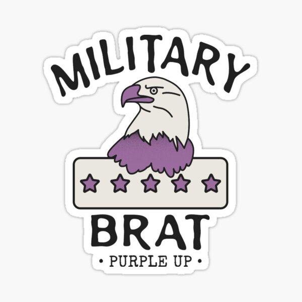 Military Brat Military Child Month Sticker