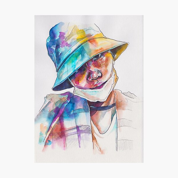 BTS - MinYoongi Photographic Print