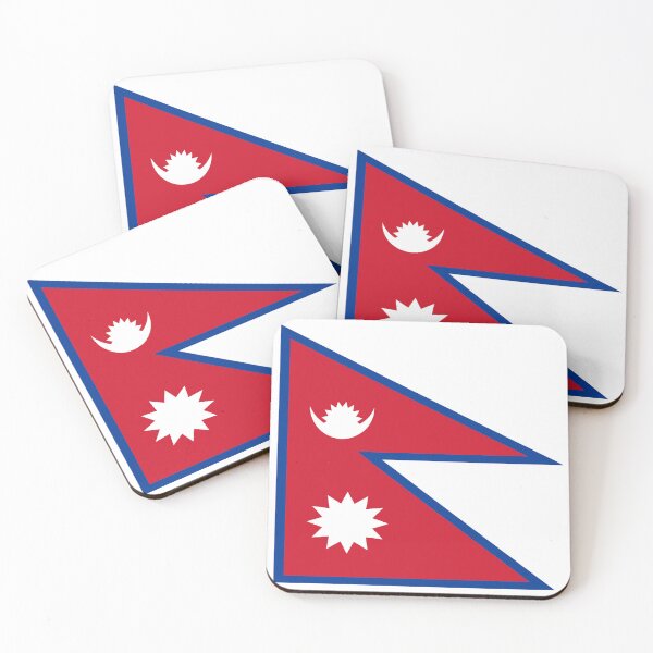 Item preview, Nepal flag  designed and sold by flagshop.