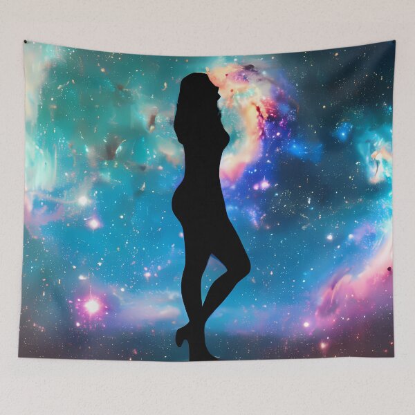 Item preview, Silhouette girl designed and sold by BigBrainArtwork.