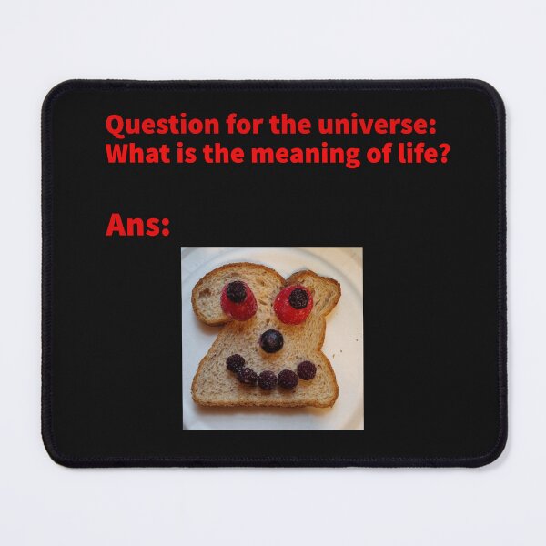 Item preview, Question for the Universe. What is the meaning of life? designed and sold by TechLaughs.