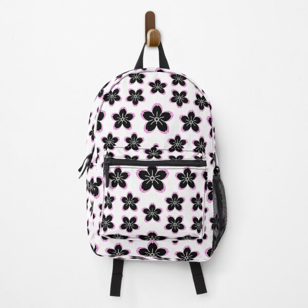 Item preview, Pink and Black Sakura Pattern designed and sold by StargirlWares.