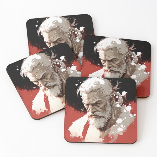 Item preview, Santa Claus, Stern in Red and Black designed and sold by Electric-Llama.