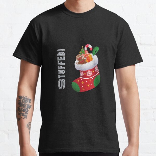 I am stuffed stockings pun shirt Classic T-Shirt
