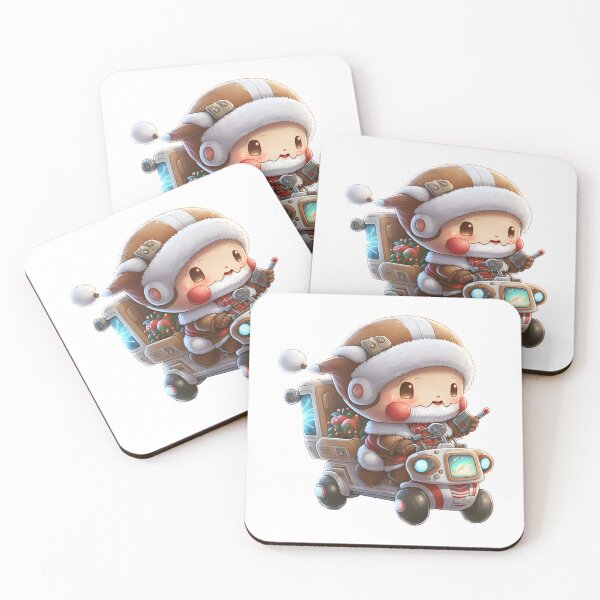 Item preview, Cute Santa Gingerbread Man Rider designed and sold by DearSunny.