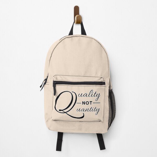 Item preview, Quality not Quantity- Minimalist Lettering designed and sold by Trisha Banlasan.