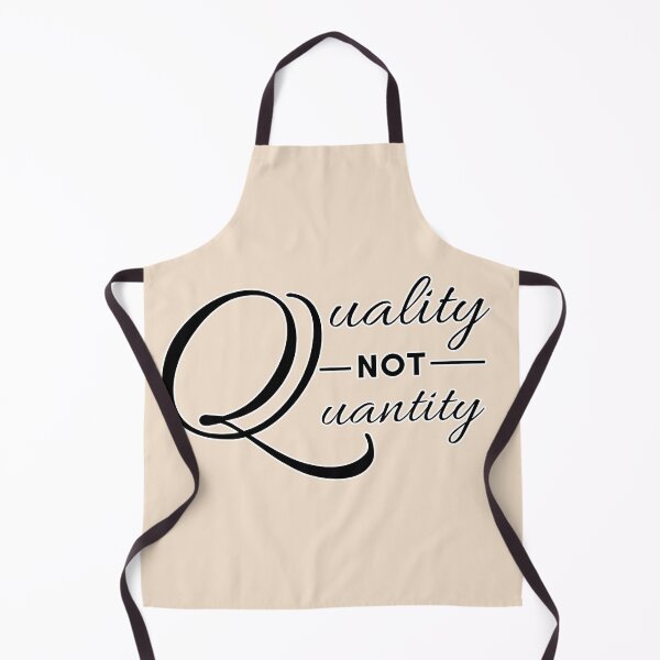 Item preview, Quality not Quantity- Minimalist Lettering designed and sold by Trisha Banlasan.