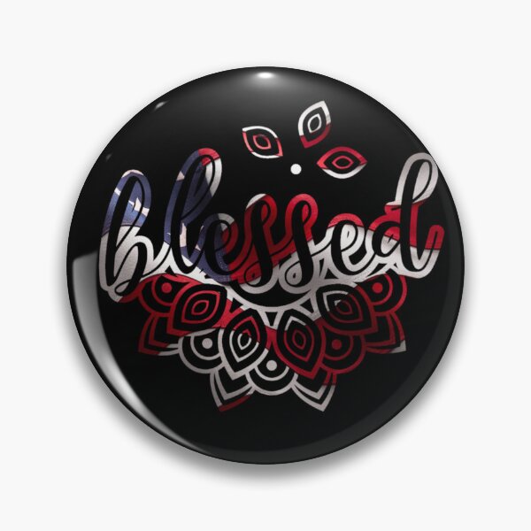 Item preview, American Flag Blessed  designed and sold by InPrintedWord.