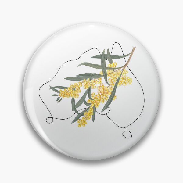 Item preview, Flowers of Australia - Golden Wattle designed and sold by Violet Grant.