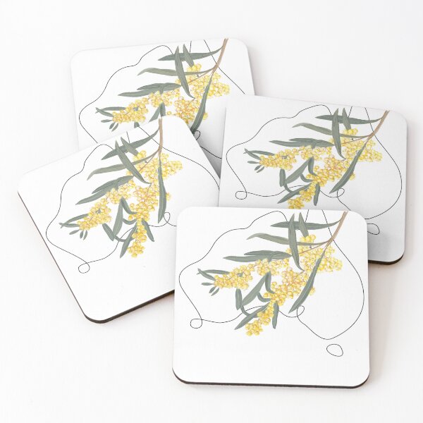Item preview, Flowers of Australia - Golden Wattle designed and sold by Violet Grant.