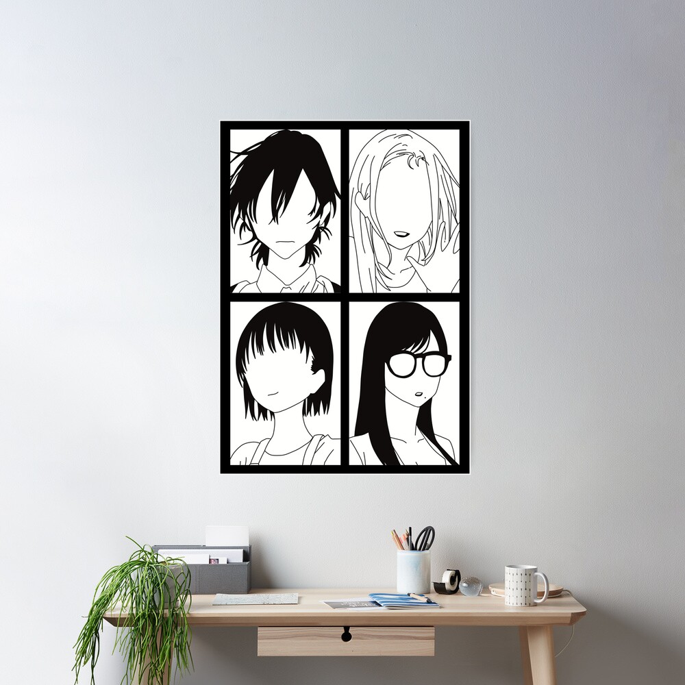 Summertime Render or Summer Time Rendering All Anime Characters in  Minimalist 4 Panels Pop Art Design Baby One-Piece for Sale by Animangapoi