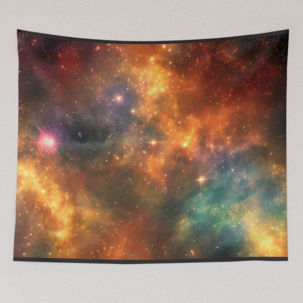 Item preview, Nebula - Red Stars designed and sold by Devin Farinsky.