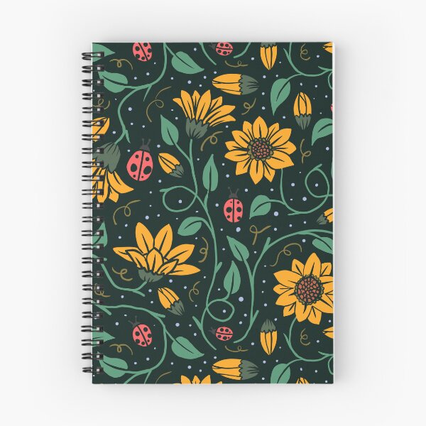 Item preview, cute sunflower garden surface pattern design designed and sold by Cauliflander.