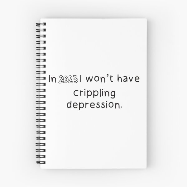 Item preview, In 2023 I won’t have crippling depression affirmation designed and sold by marnilauren.