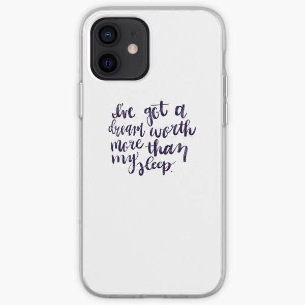 I've Got a Dream Worth More Than My Sleep - Hustler Stuff iPhone Soft Case
