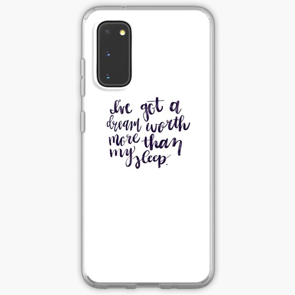 I've Got a Dream Worth More Than My Sleep - Hustler Stuff Samsung Galaxy Soft Case
