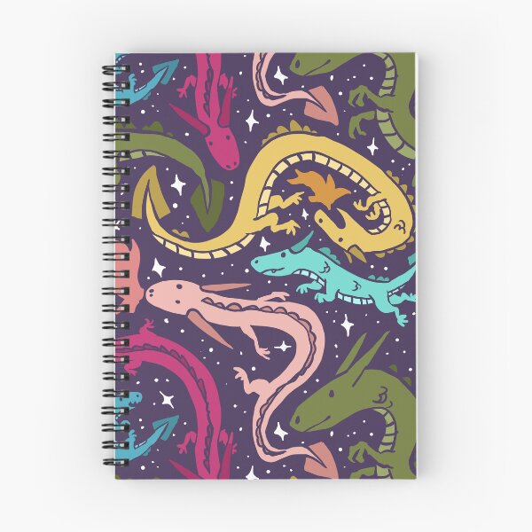 Item preview, Cute Dragon Party surface pattern design designed and sold by Cauliflander.