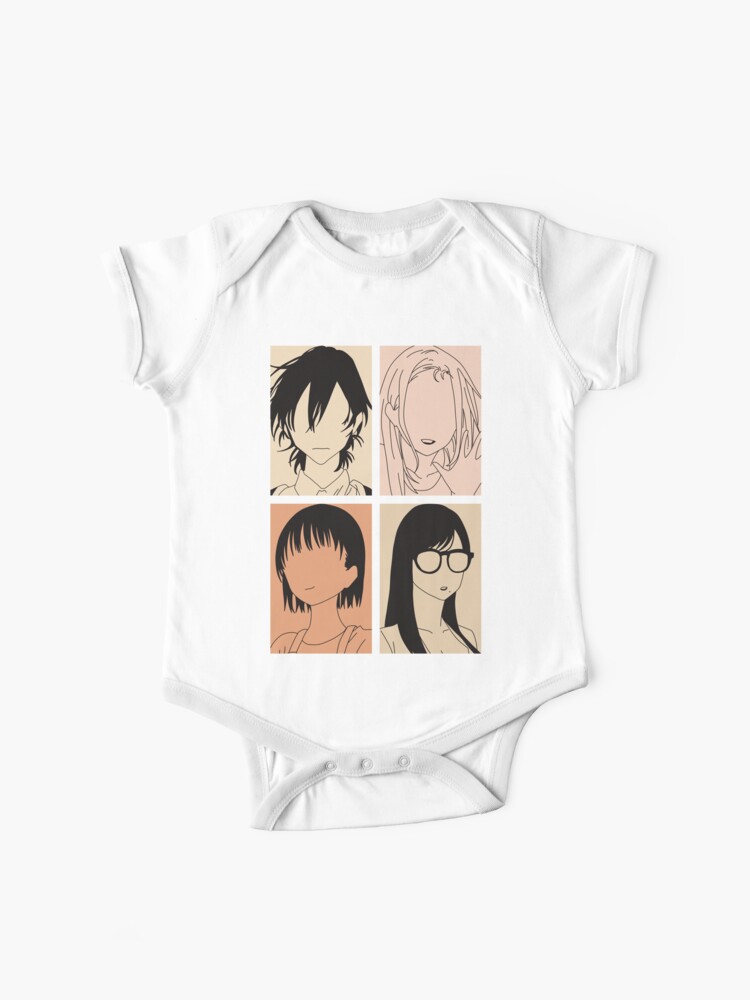 Summertime Render or Summer Time Rendering All Anime Characters in  Minimalist 4 Panels Pop Art Design Baby One-Piece for Sale by Animangapoi