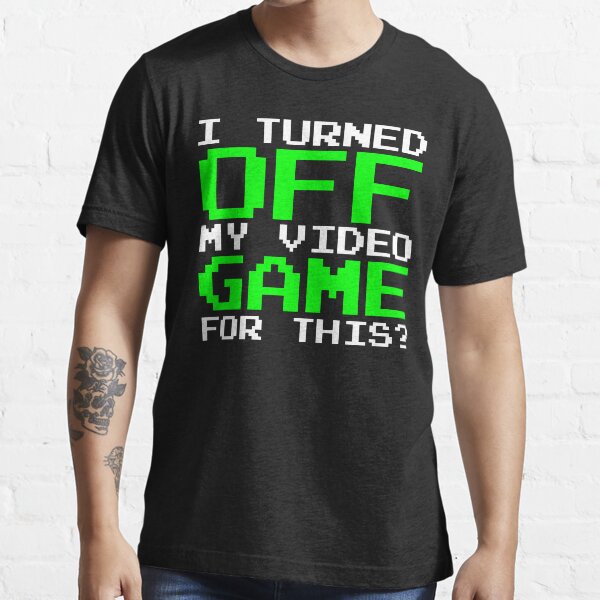 funny video game shirts