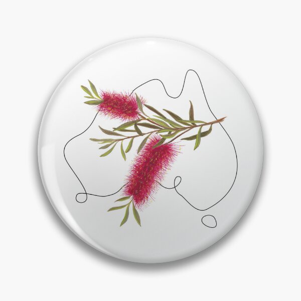 Item preview, Flowers of Australia - Bottle Brush designed and sold by Violet Grant.